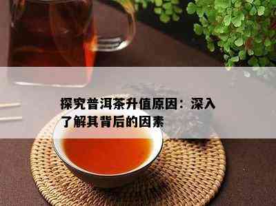 探究普洱茶升值原因：深入了解其背后的因素