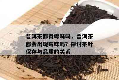 普洱茶都有霉味吗，普洱茶都会出现霉味吗？探讨茶叶保存与品质的关系