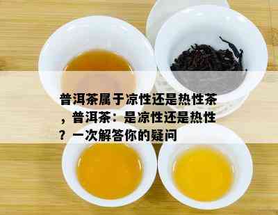 普洱茶属于凉性还是热性茶，普洱茶：是凉性还是热性？一次解答你的疑问