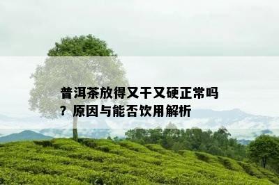 普洱茶放得又干又硬正常吗？起因与能否饮用解析