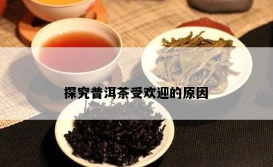 探究普洱茶受欢迎的起因