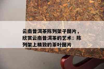 云南普洱茶陈列架子图片，欣赏云南普洱茶的艺术：陈列架上精致的茶叶图片