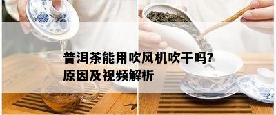 普洱茶能用吹风机吹干吗？起因及视频解析