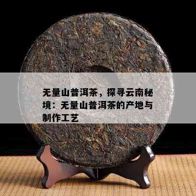 无量山普洱茶，探寻云南秘境：无量山普洱茶的产地与制作工艺