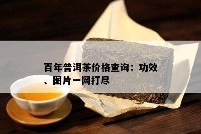 百年普洱茶价格查询：功效、图片一网打尽