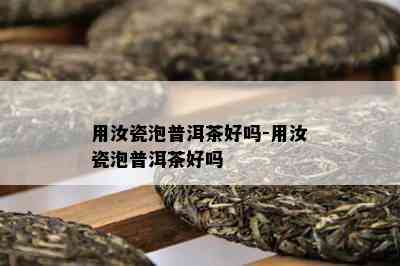 用汝瓷泡普洱茶好吗-用汝瓷泡普洱茶好吗