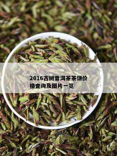 2016古树普洱茶茶饼价格查询及图片一览