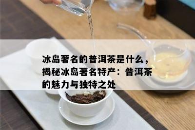 冰岛著名的普洱茶是什么，揭秘冰岛著名特产：普洱茶的魅力与特别之处