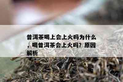 普洱茶喝上会上火吗为什么，喝普洱茶会上火吗？起因解析