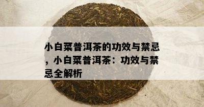 小白菜普洱茶的功效与禁忌，小白菜普洱茶：功效与禁忌全解析