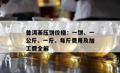 普洱茶压饼价格：一饼、一公斤、一斤、每斤费用及加工费全解