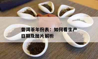 普洱茶年份表：怎样看生产日期及图片解析