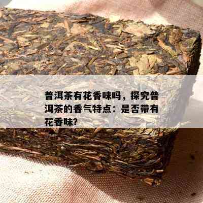 普洱茶有花香味吗，探究普洱茶的香气特点：是不是带有花香味？