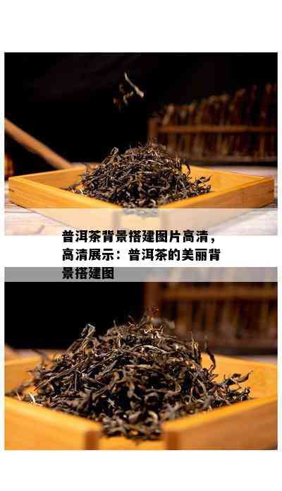 普洱茶背景搭建图片高清，高清展示：普洱茶的美丽背景搭建图