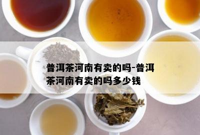 普洱茶河南有卖的吗-普洱茶河南有卖的吗多少钱