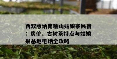 西双版纳南糯山姑娘寨民宿：房价、古树茶特点与姑娘果基地电话全攻略