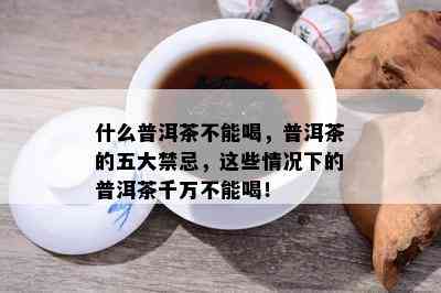 什么普洱茶不能喝，普洱茶的五大禁忌，这些情况下的普洱茶千万不能喝！