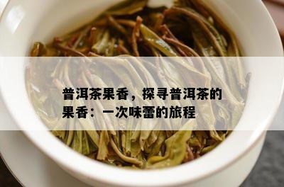 普洱茶果香，探寻普洱茶的果香：一次味蕾的旅程