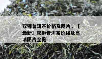 双狮普洱茶价格及图片，【最新】双狮普洱茶价格及高清图片全览