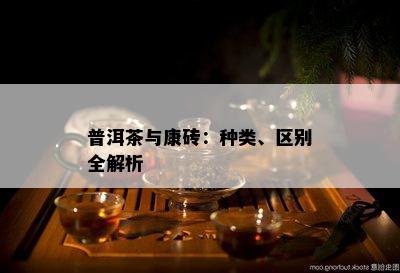 普洱茶与康砖：种类、区别全解析