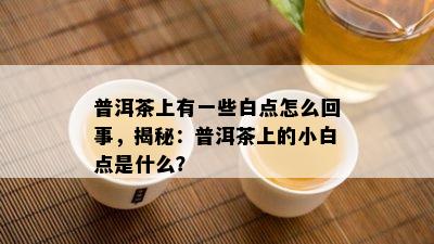 普洱茶上有一些白点怎么回事，揭秘：普洱茶上的小白点是什么？