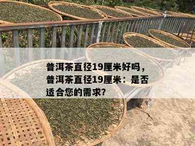 普洱茶直径19厘米好吗，普洱茶直径19厘米：是不是适合您的需求？