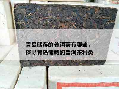 青岛储存的普洱茶有哪些，探寻青岛储藏的普洱茶种类