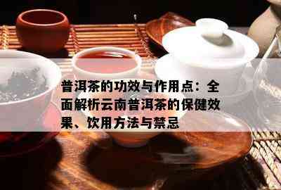 普洱茶的功效与作用点：全面解析云南普洱茶的保健效果、饮用方法与禁忌