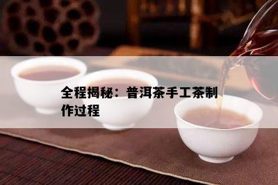 全程揭秘：普洱茶手工茶制作过程