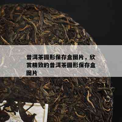 普洱茶圆形保存盒图片，欣赏精致的普洱茶圆形保存盒图片