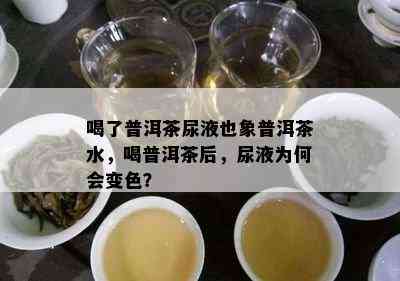 喝了普洱茶尿液也象普洱茶水，喝普洱茶后，尿液为何会变色？