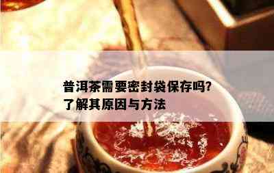 普洱茶需要密封袋保存吗？熟悉其起因与方法