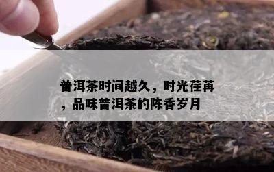 普洱茶时间越久，时光荏苒，品味普洱茶的陈香岁月