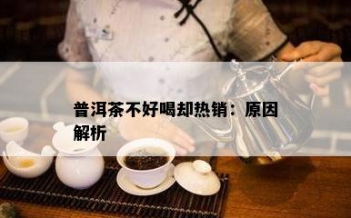 普洱茶不好喝却热销：起因解析