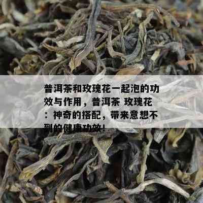 普洱茶和玫瑰花一起泡的功效与作用，普洱茶 玫瑰花：神奇的搭配，带来意想不到的健康功效！