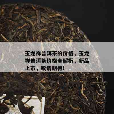 玉龙祥普洱茶的价格，玉龙祥普洱茶价格全解析，新品上市，敬请期待！