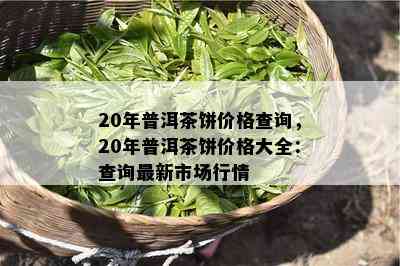 20年普洱茶饼价格查询，20年普洱茶饼价格大全：查询最新市场行情