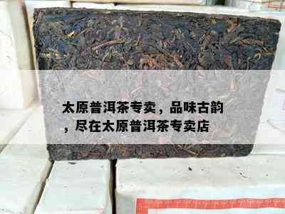 太原普洱茶专卖，品味古韵，尽在太原普洱茶专卖店