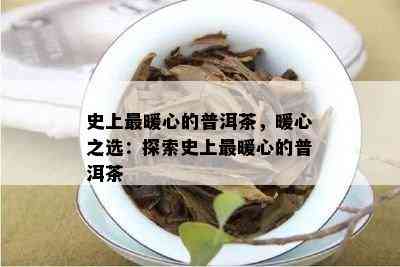 史上最暖心的普洱茶，暖心之选：探索史上最暖心的普洱茶