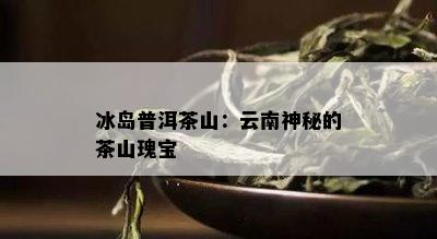 冰岛普洱茶山：云南神秘的茶山瑰宝