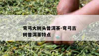 弯弓大树头普洱茶-弯弓古树普洱茶特点