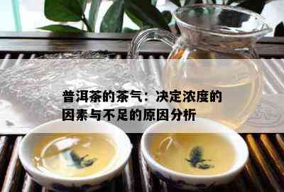 普洱茶的茶气：决定浓度的因素与不足的起因分析