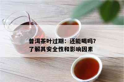 普洱茶叶过期：还能喝吗？了解其安全性和影响因素