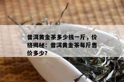 普洱黄金茶多少钱一斤，价格揭秘：普洱黄金茶每斤售价多少？