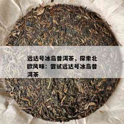 远达号冰岛普洱茶，探索北欧风味：尝试远达号冰岛普洱茶