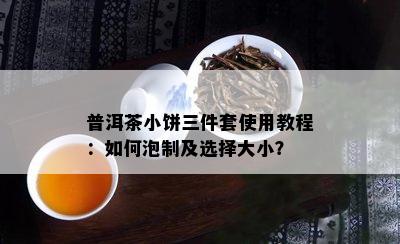 普洱茶小饼三件套采用教程：怎样泡制及选择大小？