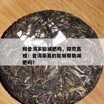 和普洱茶能减肥吗，探究真相：普洱茶真的能够帮助减肥吗？