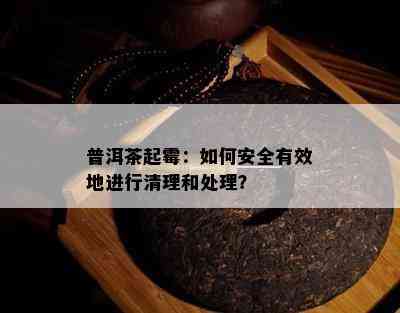 普洱茶起霉：如何安全有效地进行清理和处理？