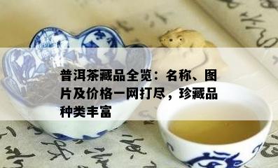 普洱茶藏品全览：名称、图片及价格一网打尽，珍藏品种类丰富