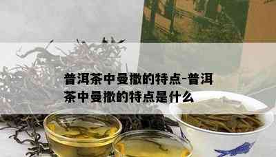 普洱茶中曼撒的特点-普洱茶中曼撒的特点是什么